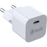 Cargador De Pared Muvit For Change Mcacc0049 1xusb Tipo-C 25w