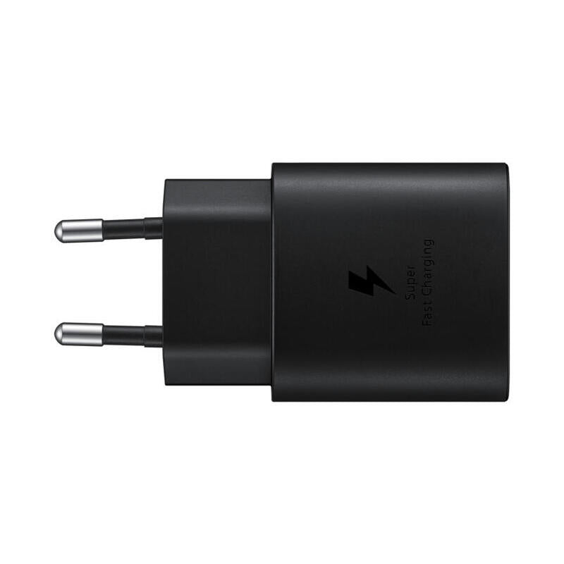 Cargador De Pared Samsung Ep-Ta800xbegww 1 Usb Tipo-C + Cable Usb Tipo-C 25w Bulk