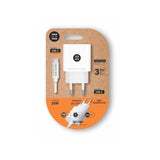 Cargador De Pared Techonetech  Pd 25w + Cable Usb-C A Usb-C