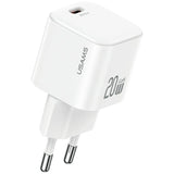 Cargador De Red 20w 1xusb-C + Cable Usb-C Blanca