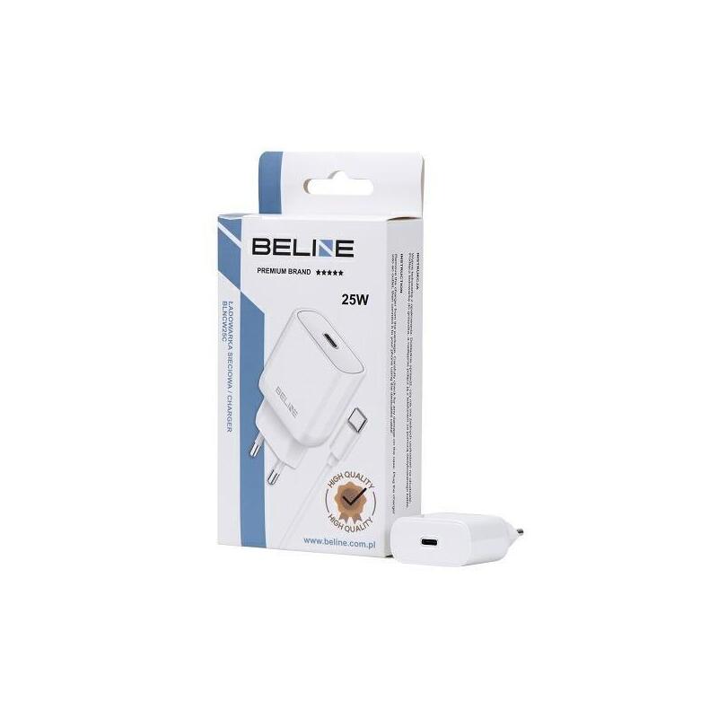 Cargador De Red 25w Gan Usb-C + Cable Usb-C, Blanca