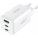 Cargador De Red 3xusb 65w 3,24a Power Delivery 3.0 Qc4.0