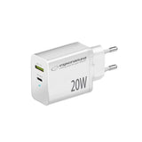 Cargador De Red Esperanza Ezc105w  20w Blanco