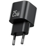 Cargador De Red Jc Series Cc289 25w Gan Fast Charger Usb-C Negra