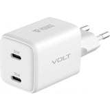 Cargador De Red Usb C 2x18w 3a Power Delivery 3.0 Qc3.0 Blanca