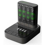 Cargador Gp Recyko Pro P461 Modelo Usb Incl.4xaa Nimh 2000mah