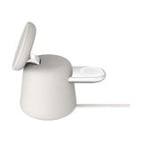 Cargador Inalámbrico Belkin Boostcharge Pro Auriculares, Smartphone, Reloj Inteligente Beige Corriente Alterna Carga Rápida Interior