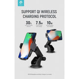 Cargador Inalámbrico Del Coche Del Soporte Magnético