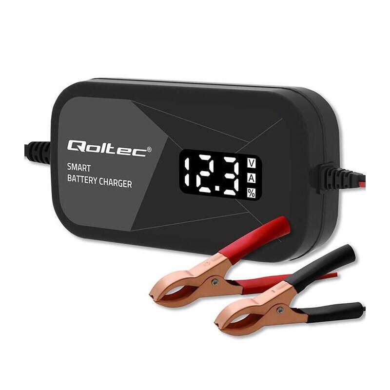 Cargador Inteligente Con Microprocesador, Rectificador De 12 V Y 2 A Con Función De Regeneración De Celdas Para Batería Agm De Gel Lcd