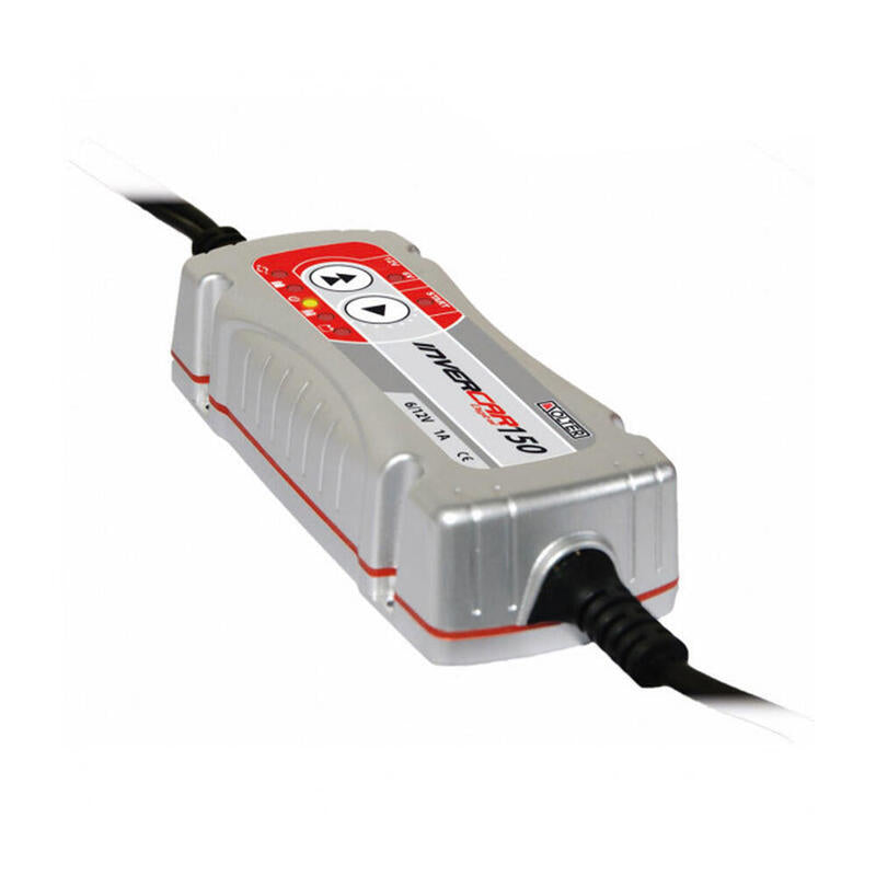 Cargador Inteligente De Baterias Invercar 1000 6/12v 1a (Coches Y Motos) Solter