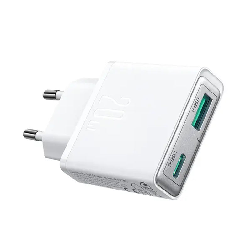 Cargador Joyroom Super Slim Con Puertos Usb-C +Y Usb-A
