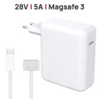 Cargador Mac Book Air Pro - M5 M4 M3 M2 M1 (2026 2025 2024 2023 2022 2021) 140W Magsafe 3 Cable Trenzado Usb-C A T De 2M