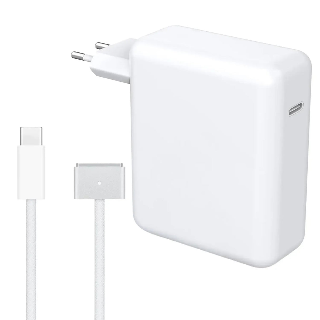 Cargador Mac Book Air Pro - M5 M4 M3 M2 M1 (2026 2025 2024 2023 2022 2021) 140W Magsafe 3 Cable Trenzado Usb-C A T De 2M