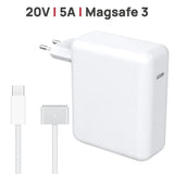 Cargador Mac Book Air Pro   M5 M4 M3 M2 M1 (2026 2025 2024 2023 2022 2021) 140w Magsafe 3 Cable Trenzado Usb C A T De 2m