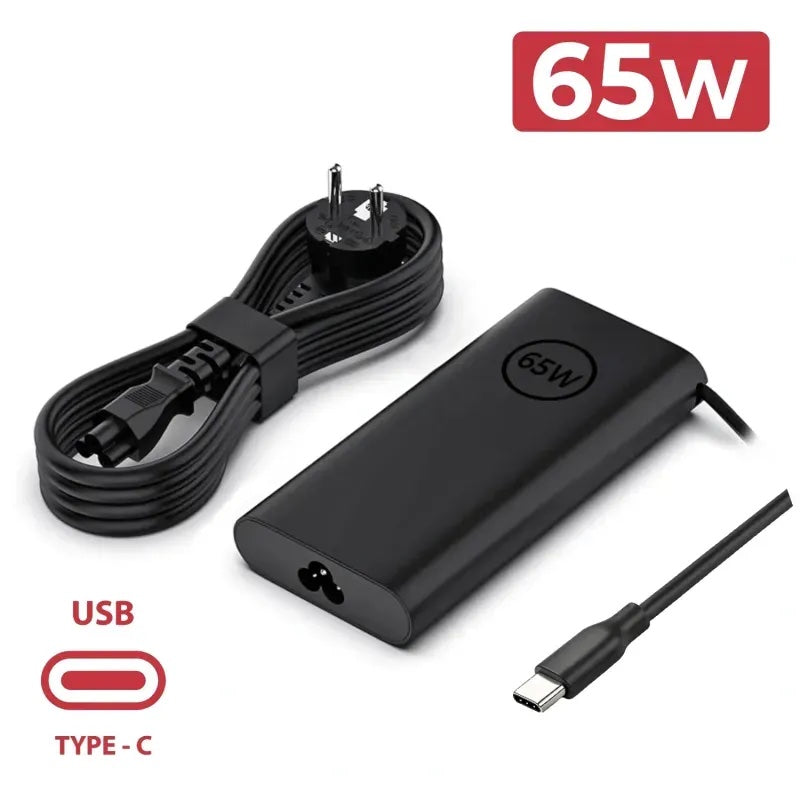 Cargador Para Portátil Dell Inspiron 5482 5582 7390 7440 Tipo C 65W