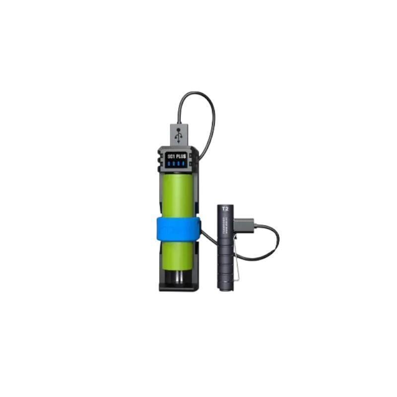 Cargador Para Baterías Powerbank Usb-C Xtar Sc1+
