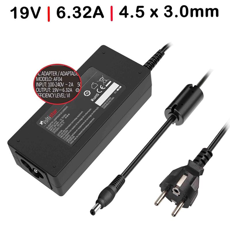 Cargador Para Portátil Gaming Asus 19v 6.32a 120w 4.5 X 3.0mm