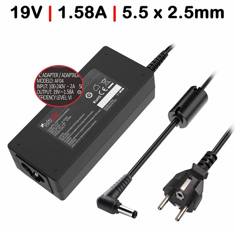 Cargador Para Portátil Toshiba 19v 1.58a 5.5x2.5mm 30w
