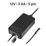 Cargador Para Tablet Microsoft Surface Rt   Rt 2   Pro 1   Pro 2   Microsoft 1536 1601 1631