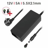 Cargador Para Tft Monitor 12V 5A 60W + Conector Apto Para Tira Led
