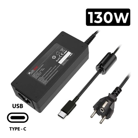 Cargador Para Portátil Dell 5-20V 6.5A 130W Usb-C