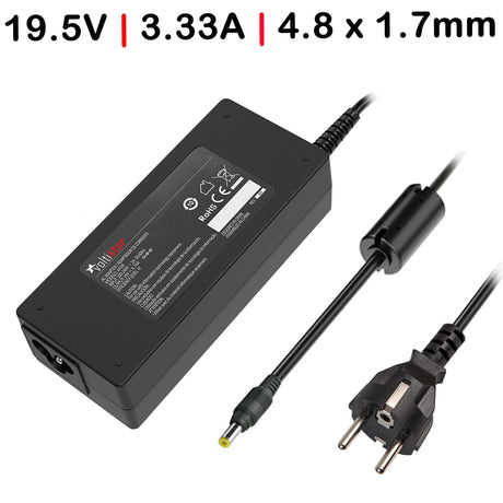 Cargador Para Portátil Hp Envy 6 6-1003Tu 13-1000 19.5V 3.33A