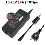 Cargador Universal Para Portátiles 15-20V 65W