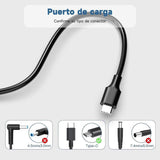 Cargador 65w Usb Tipo C Compatible Dell, Hp, Asus, Lenovo, Smartphone - Conector Usb-C