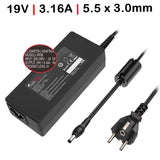 Cargador Para Portatil Samsung Series M40 M50 M55 M60 M70 19V 3.16A 60W 5.5 X 3.0Mm