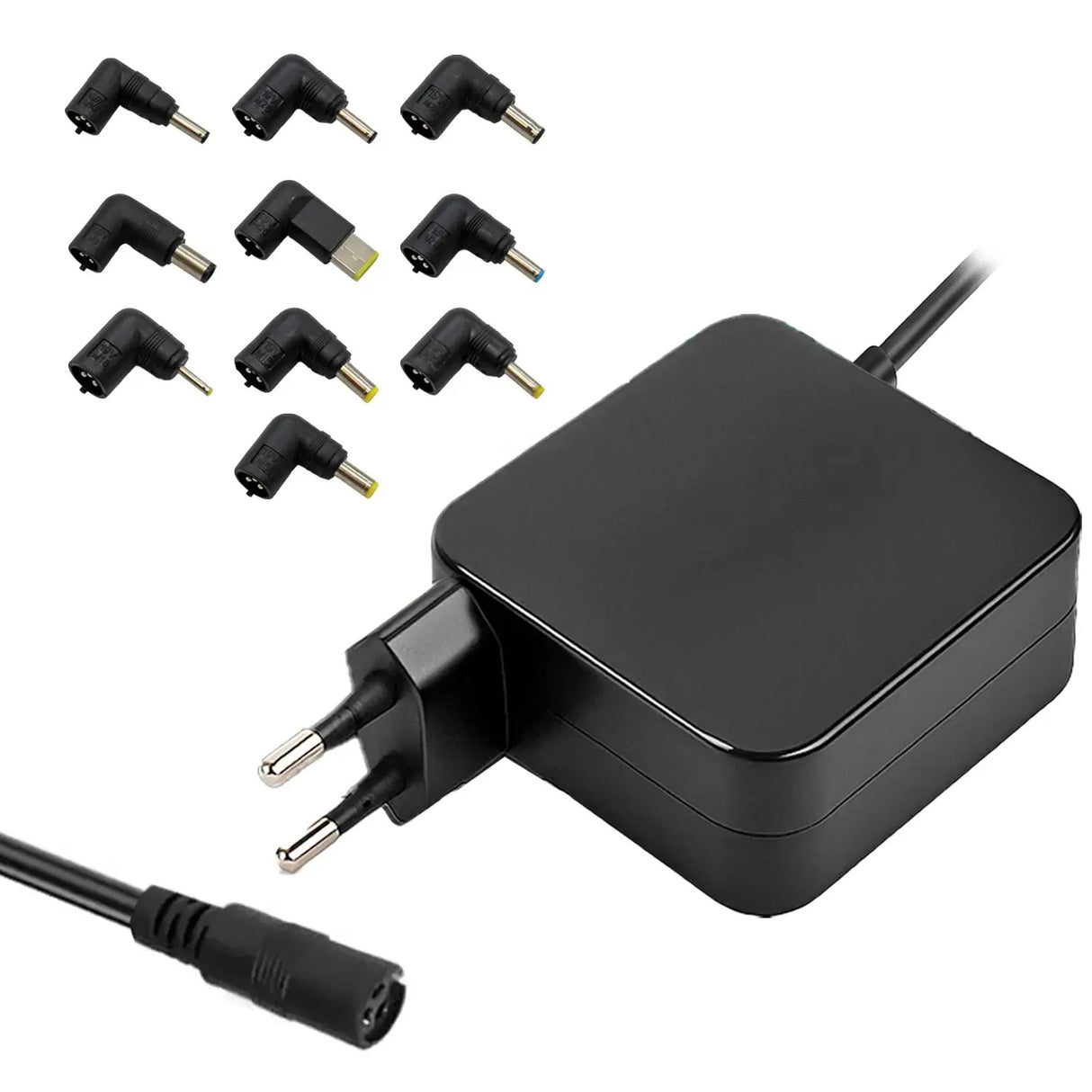 Cargador Universal De Pared Portable 65W 10Tips 10 Conectores Asus Lenovo Hp Dell