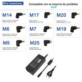 Cargador Universal Ultra Portable 65w 8tips