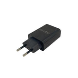 Cargador Usb De Viaje/Pared Dual 2.4a Negro Approx 2xusb 2,4a/ 12w