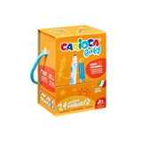 Carioca Baby Caja Rigida Con 24 Rotuladores - Punta Redonda Y Bloqueada Para La Maxima Seguridad - Superlavables -