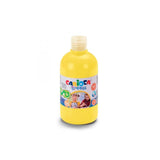 Carioca Botella De Tempera 500ml - Colores Superlavables - Faciles De Mezclar - Aplicable En Materiales Porosos - Alta