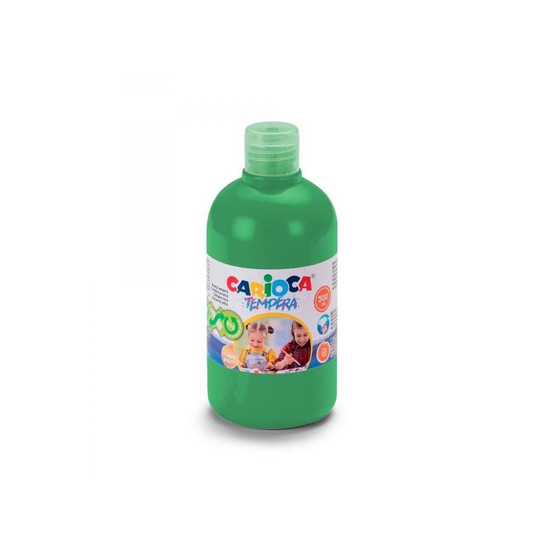 Carioca Botella Tempera - 500ml - Colores Superlavables - Faciles De Mezclar - Aplicable En Materiales Porosos - Alta