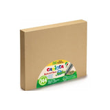 Carioca Caja Schoolbox 144 Rotuladores Jumbo Eco C/Surtidos