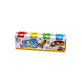Carioca Doughy Pack Con 4 Botes De Pasta De Modelar 110gr - Blanda Y Flexible - Facil De Amasar Y Moldear - Ideal Para