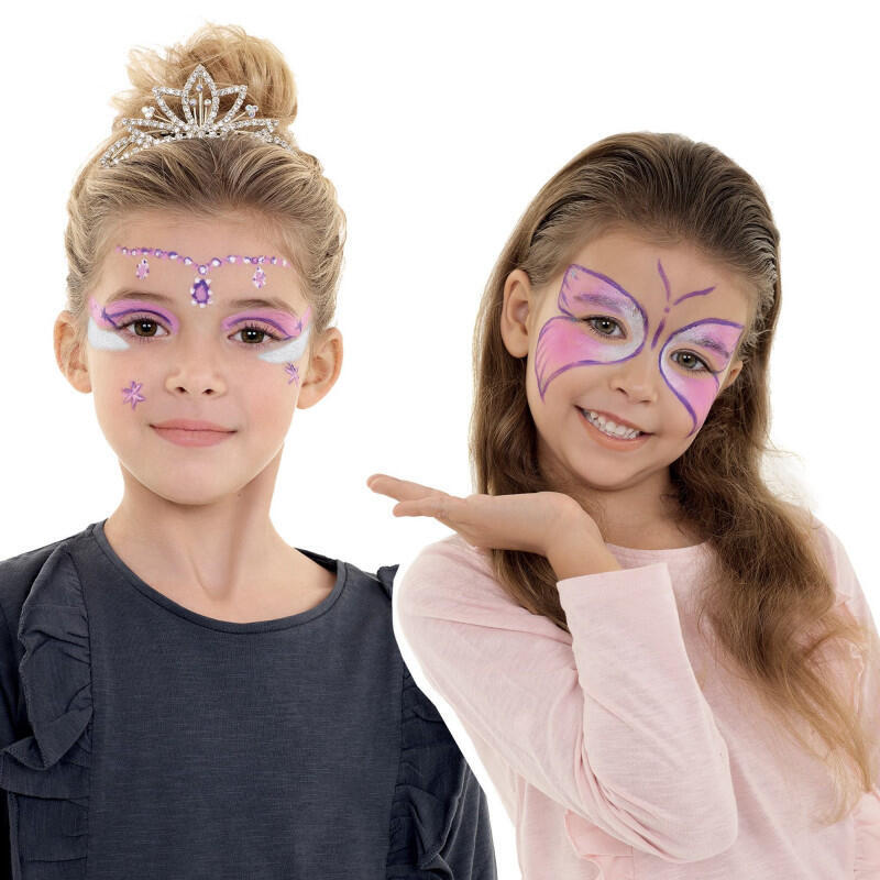 Carioca Mask Up Pack De 3 Colores Para La Piel Princess - Colores Brillantes - Lavables - Base Agua - Incluye Dos