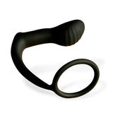 Carnelian Plug Anal Con Vibración Y Anillo Para El Pene