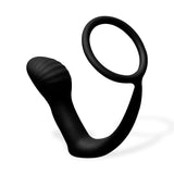 Carnelian Plug Anal Con Vibración Y Anillo Para El Pene