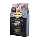 Carnilove Salmon&Turkey Puppies - Alimento Seco Para Cachorros - 4 Kg