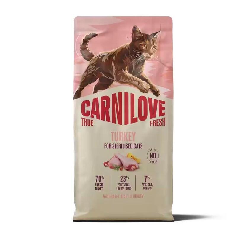 Carnilove True Fresh Cat Dry  Turkey For Sterilised Adult All Breeds 400 G