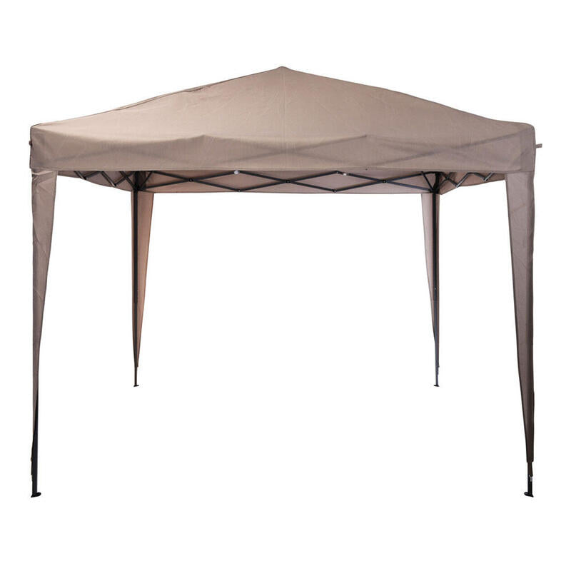 Carpa Para Fiestas Plegable 3x3x2,5m Color Taupe Fe7000400