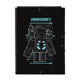 Carpeta A4 Solapas Screen Minecraft