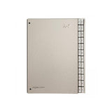 Carpeta De Escritorio Pagna Color 24 Compartimentos Az Plata