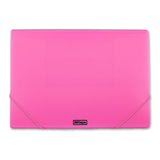 Carpeta De Solapas Y Gomas Mktape Mkt20203 - A4 · Rosa Neón