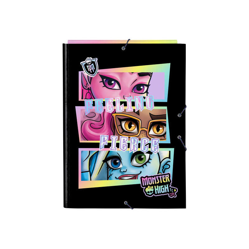 Carpeta Folio 3 Solapas Monster High "Creep"