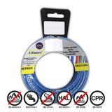 Carrete Cablecillo Flexible 2,5mm Azul Libre De Halógenos 20m