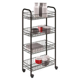 Carrito Multiuso 4 Estantes 'Pisa' Aniversario 340634038 Metaltex