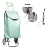 Carro De La Compra Plegable, Verde, 2 Ruedas